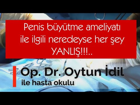 Penis büyütme ameliyatı hakkında neredeyse bilinen her şey yanlış!