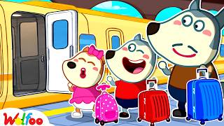 NEW| Subway Safety Alert! Wolfoo Learns Important Train Manners & Safety Tips | Wolfoo Channel