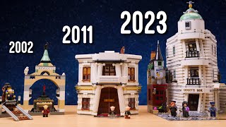LEGO Gringotts Comparison! 2002 - 2011 - 2023