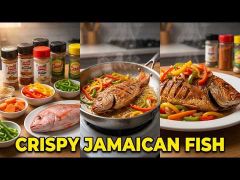 ✅Chef Winston Gel: Authentic JAMAICAN FRIED FISH Recipe! #jamaicancooking #tastyfood