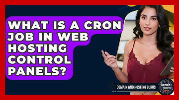 What Is A Cron Job In Web Hosting Control Panels? - Domain And Hosting Gurus