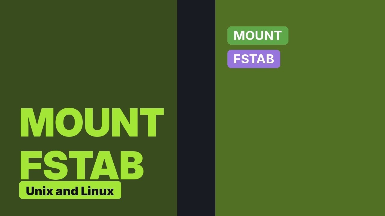 NTFS mount using fstab is forced to nosuid,nodev - YouTube