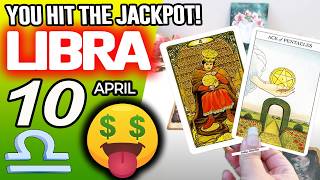 Libra ♎🤑YOU HIT THE JACKPOT!💲💲 horoscope for today APRIL 10 2026 ♎ #libra tarot APRIL