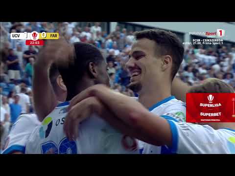 REZUMAT: Universitatea Craiova - Farul 2-0. Craiova lui Rădoi face spectacol în Superligă