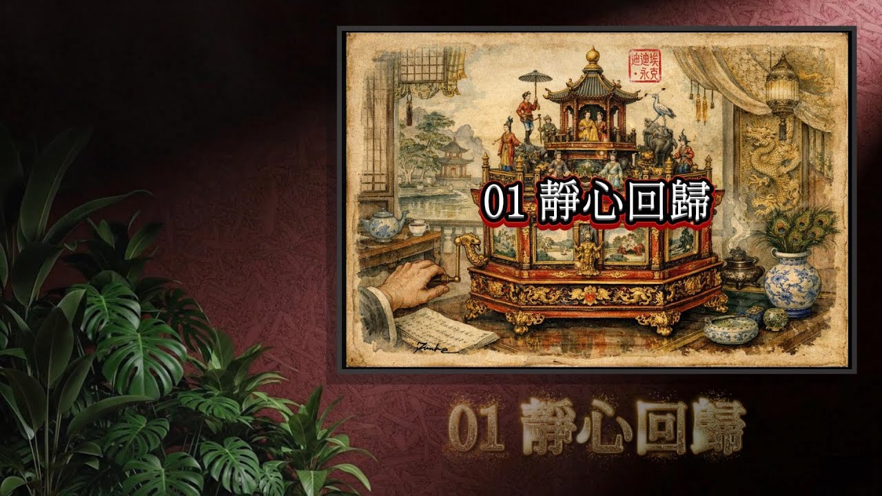 01 靜心回歸 《玉石之息 · Jade Breath of the Music Box》calm soundscape, 传统中国音乐, 中国疗愈音乐