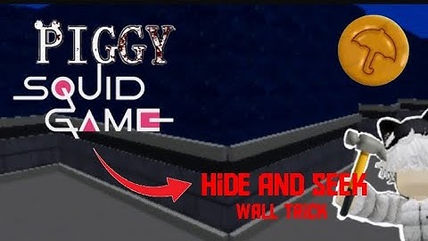 HOW TO BUILD HIDE AND SEEK WALL!!!! (SQUID GAME) - ROBLOX | PIGGY BUILD MODE!!!
