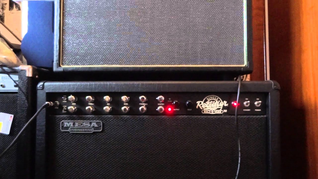 Mesa Boogie Rect-O-Verb Serie 1 - Metallica - Death Magnetic riff medley