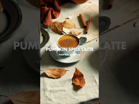 HEALTHY RECIPES | Warm Up This Halloween | Pumpkin Spice Latte&Pumpkin Cookies