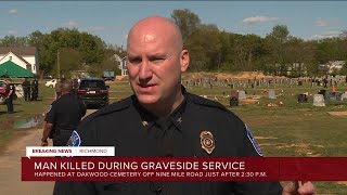 Man killed after argument during funeral in Richmond, police say