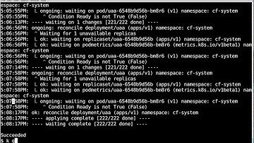 first look at CF for Kubernetes