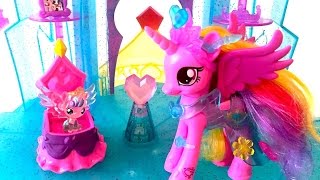 MLP Castelul De Cristal Al Printesei Cadance Si Baby Flurry Heart | Jucarii Noi Review MLP Castelul De Cristal Al Printesei Cadance Si Baby Flurry Heart | Jucarii Noi Review