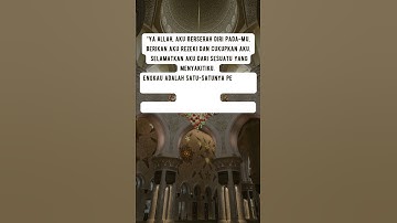 DOA HARI JUMAT PENUH BERKAH