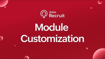 Customize Your Hiring Process with Zoho Recruit