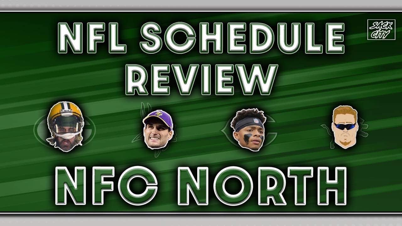 Episode 33 NFC North SCHEDULE BREAKDOWN May 2022 YouTube