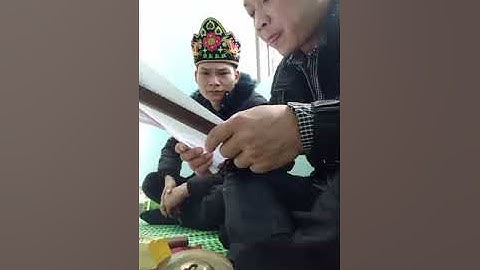 Văn hóa dân tộc nùng. Án vá. thầy tào hoàng khuyến