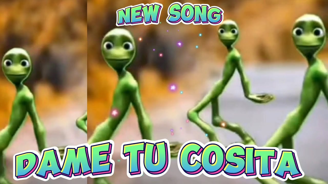 Dame Tu cosita song |alien dance videos| funny videos|alien song|dame ...