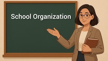 School Organization [ Specifically For BPSC Syllabus ]