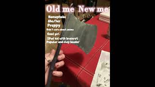 Old me and new me :) #oldme #newme #capcut #melaniemartinez #evil #portals #fypシ 