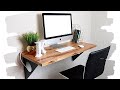 DiY: Floating Desk | Work Station Decor: Part 1| Ro Edition