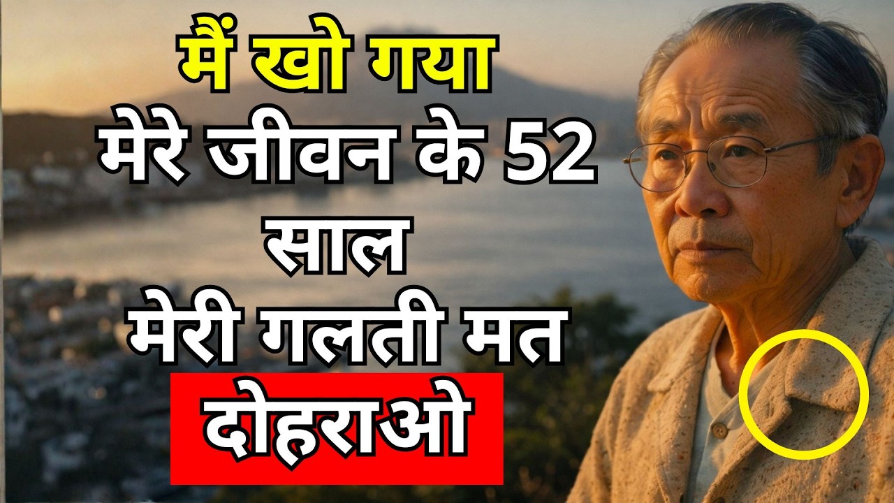 मेरी उम्र 75 साल है… मुझे यह सीखने में 52 साल लग गए! अपना समय बर्बाद मत करो!