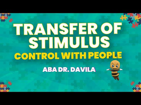 Video 100: Transfer of Stimulus Control with People