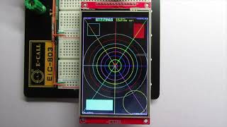 ST7796S 4in 320x480 LCD SPI AVR64DD28-I/SP 24MHz