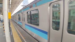東京メトロ東西線(JR車両)🚃K7編成E231系800番台🚃E231系800番台三鷹車両センター20周年HM🚃各駅停車 中野 行き🚃中野到着🚃💨