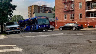 MaBSTOA 2019 Nova Bus LFS #8559 On Bx3 (TO GWB) On Fort Independence Street