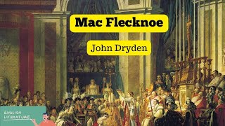 Mac Flecknoe John Dryden Easy Summary English Literature