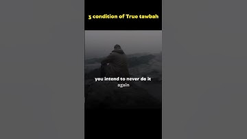 Three Conditions of Tawbah (Contrition to God) | Shaykh Yahya Rhodus