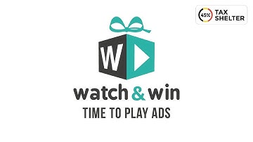 Watch & Win | Collaborative advertising platform
