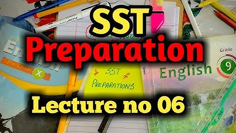 SST Preparation | Lecture no 06 | Class 9th English Unit no 6 and 7