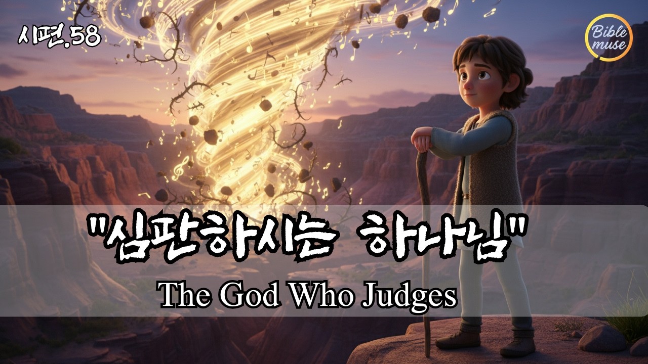 세상의 불의와 억울함에 분노하고 좌절할 때 | 심판하시는 하나님이 계시다 | 시편 58편 말씀 찬양 (God Judges | Psalm 58) | 공의와 위로 CCM