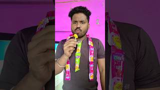 Yellow And Pink Lollipop Flavor Test By Technical Fuchkul