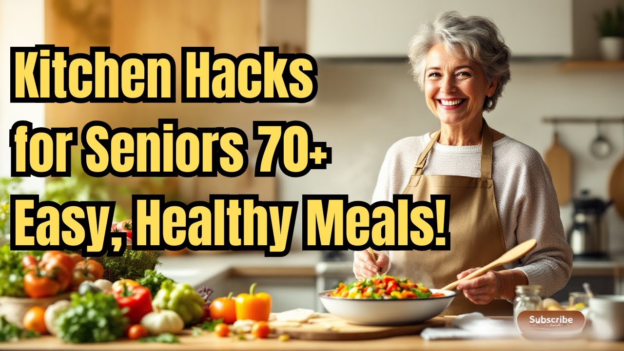Kitchen Hacks for Seniors 70+ | Easy Healthy Recipes Elderly