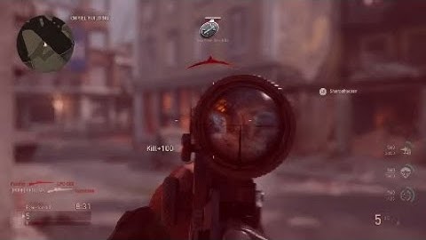 Call Of Duty WW2 Nasty Quickscope  Sniper Feed