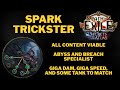 POE 3.26 Spark Trickster VS Ubers and x5 Risk Scarabs T17 farming