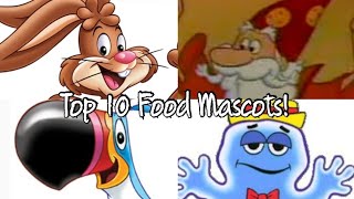 Top 10 Cereal & Food Mascots