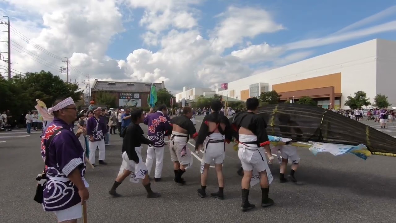 2025 (R07) 年 9月28日 富田の鯨船 北島組 神社丸 イオンモール四日市北店にて