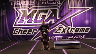 MGa Cheer Extreme:  Stretching to help you become an elite level flyer