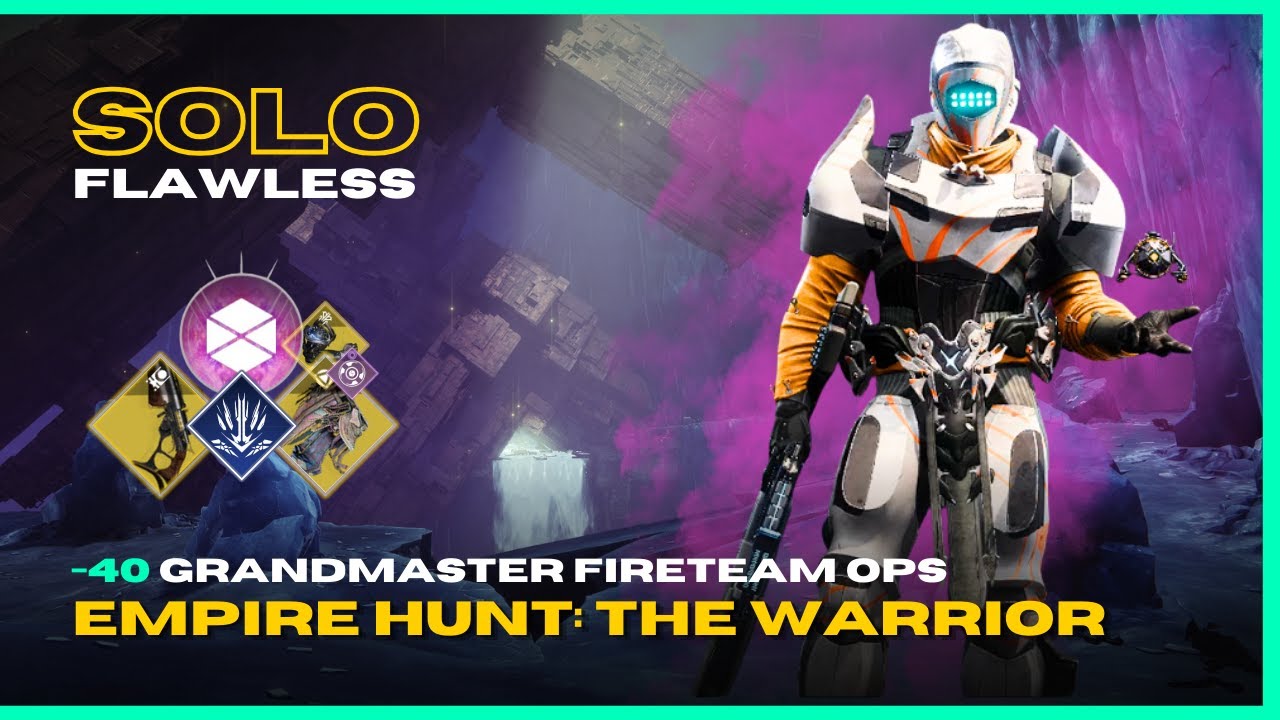 Electrified Shield Throw Titan - Solo Daily -40 GM Fireteam Ops "Empire Hunt: Warrior" - Destiny 2