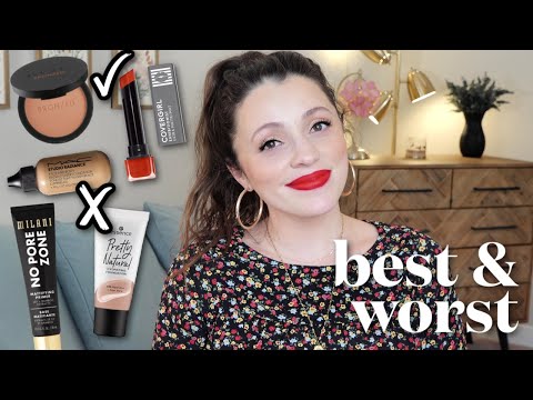 the best & worst makeup I've tried recently