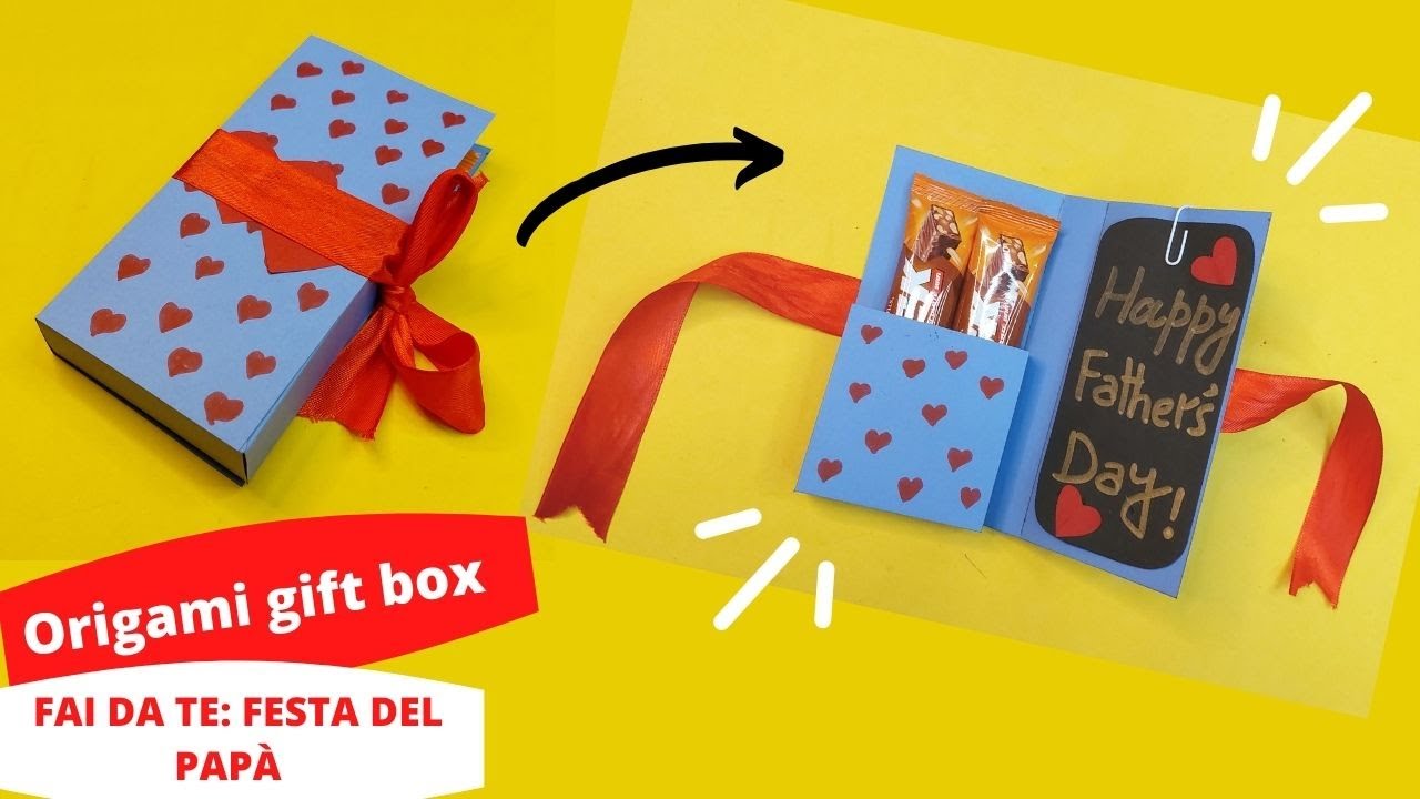 💖 FAI DA TE: IDEE REGALO 💖 LAVORETTI PER LA FESTA DEL PAPÀ 