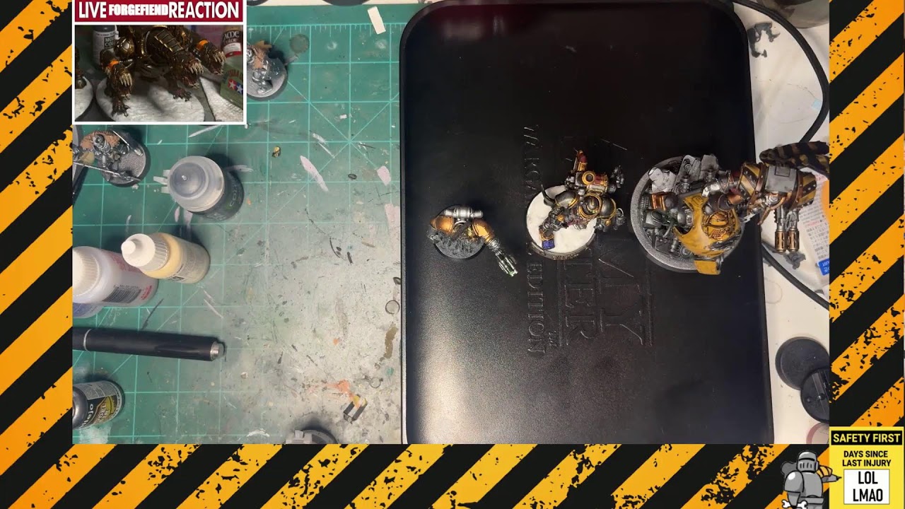 LIVE FROM THE BROKEN TOWER: Painting Perturabo Proxy Part 2!