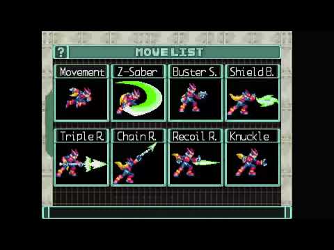 Mega Man ZDoom: Move List
