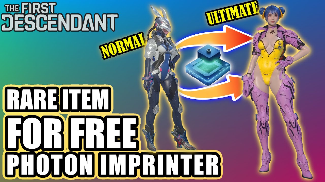 FIRST DESCENDANT: Veteran & New Players Hurry And Get This FREE RARE Item: Photon Imprinter