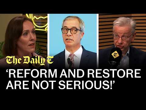 Michael Gove: I'm more right-wing than Farage, Reform are just a protest party | The Daily T