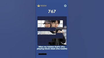 Block blast really heals me frr 😭 #blockblast #hungrystudio #blockblastlove #lisa #jungkook #shorts