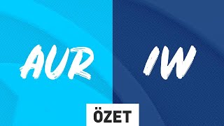 İnfo Yatırım Aurora (AUR) vs fastPay Wildcats (IW) 3. Maç Özeti | 2022 ŞL Kış Mevsimi Yarı Final