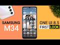 Samsung M34 One Ui 8.5 Official Update | 25+ Hidden Features #samsungm34